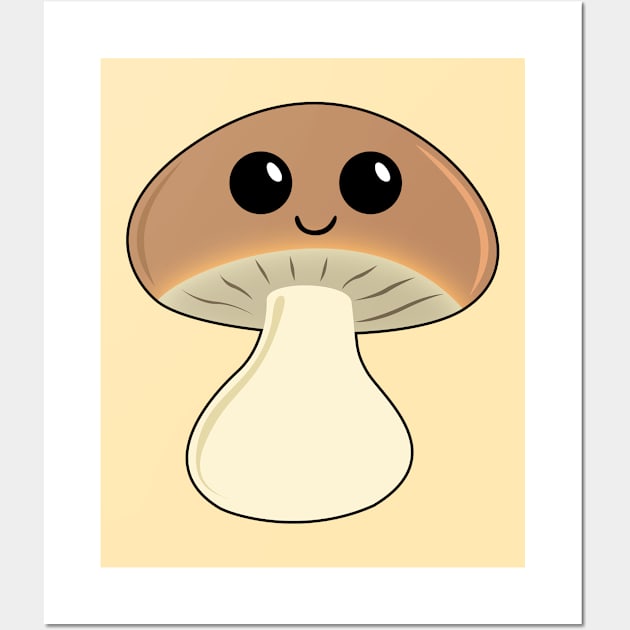 Cute Shroom - Drug Buddies Wall Art by Strangers With T-Shirts